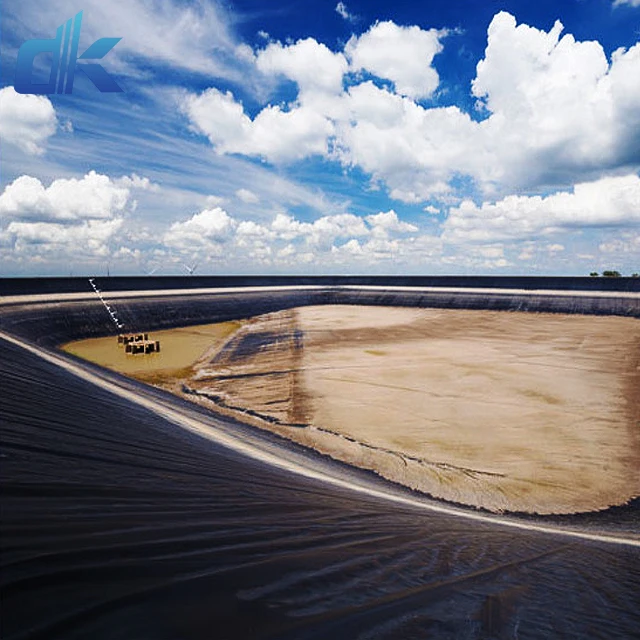 0.5mm 0.75mm 1mm Fish Farm Pond Liner Waterproof HDPE Geomembranas tarpaulin fish tank liners