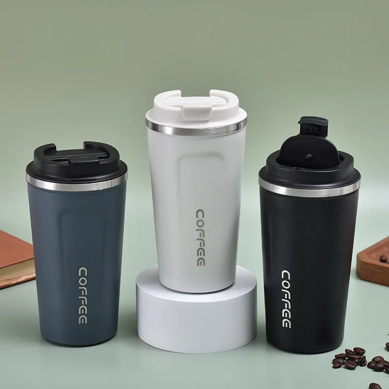 17Oz Stainless Steel Vacuum Insulated Tumbler 380ml Double Wall Coffee Cup Tumbler With Screw Lid For Water Iced Tea Or Coffee