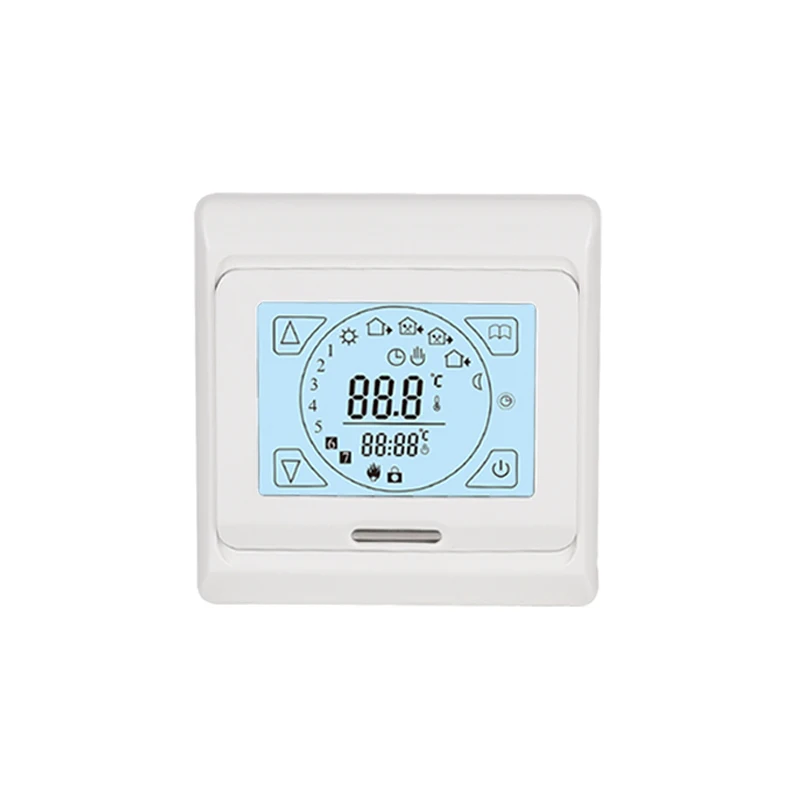 Electronic digital 16A floor heating room smart thermostat temperature controller