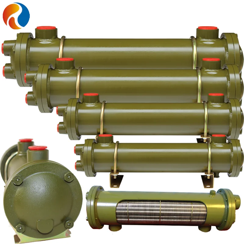 boat engine heat exchanger hydraulic sea water oil cooler