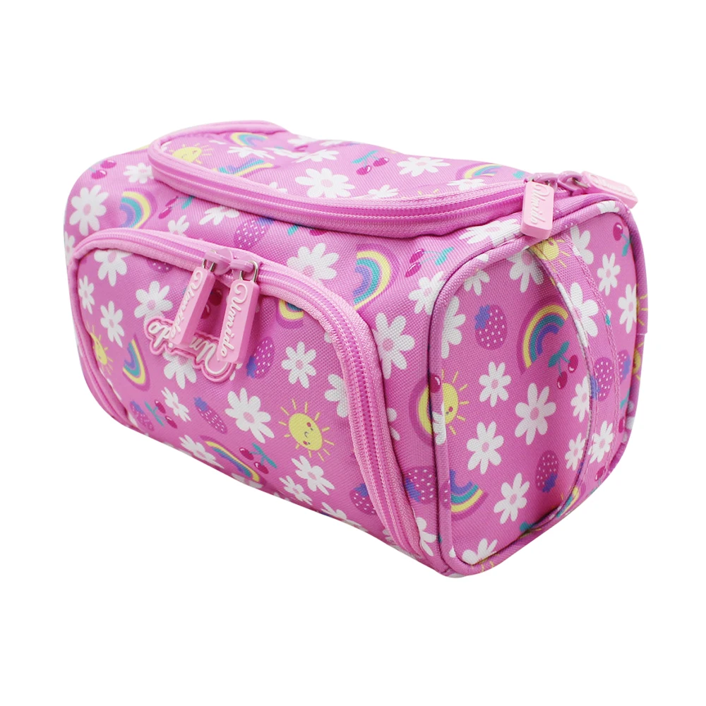 Pink Pencil Pouch Case High Quality School Multilayer Pencil Multifunctional Stationery Box Pencil Case Bags