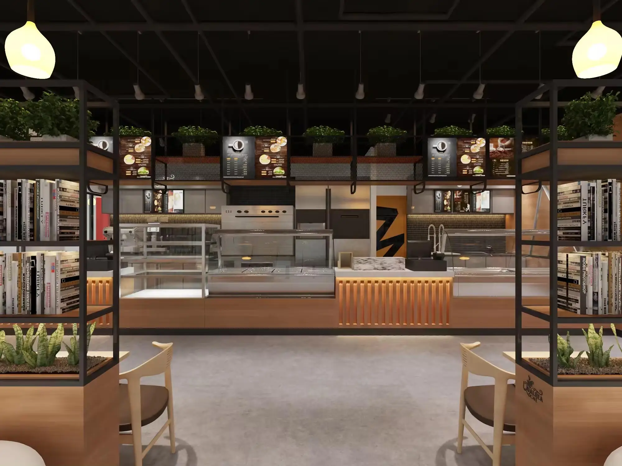 Luxury Coffee Shop Furniture Store Design For Small Coffee Shop Interior Decorations Cafe Bar Counter Design