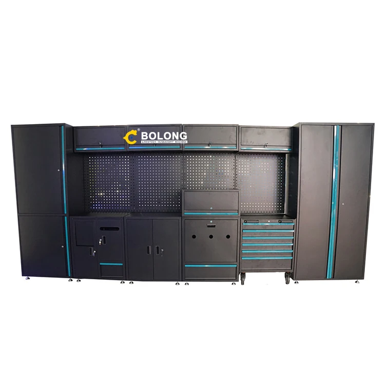 Customized Drawers Workshop Garage Tool Chest Roller Storage Metal Tool Cabinet