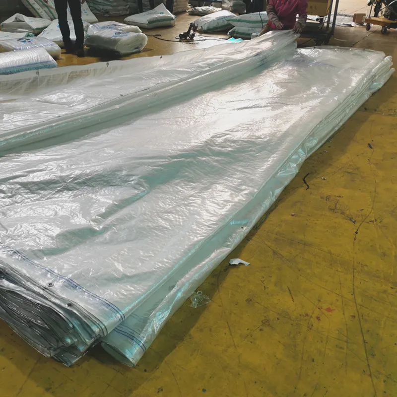 Anti-aging Long Lasting Greenhouse Clear Plastic Cover Film Tarpaulin