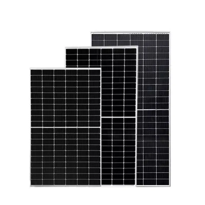 Photovoltaic Panels 450 Watts Mono Crystalline Solar Panel N-Type Power 550W 600W 800W Max Power Options Type Glass Sun Module