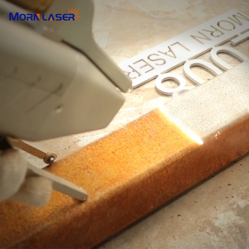 Morn professional metal rust hand held laser cleaning machine rust removal cleaning machine 500w 1000w price for sale