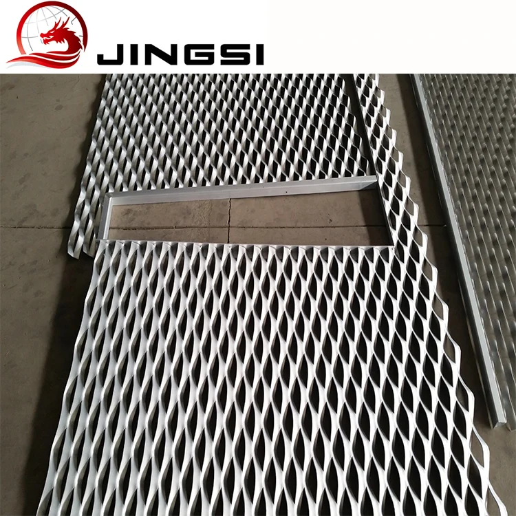 Aluminum Facade Wall Expanded metal mesh diamond mesh expanded metal sheets gutter guard aluminium expanded mesh