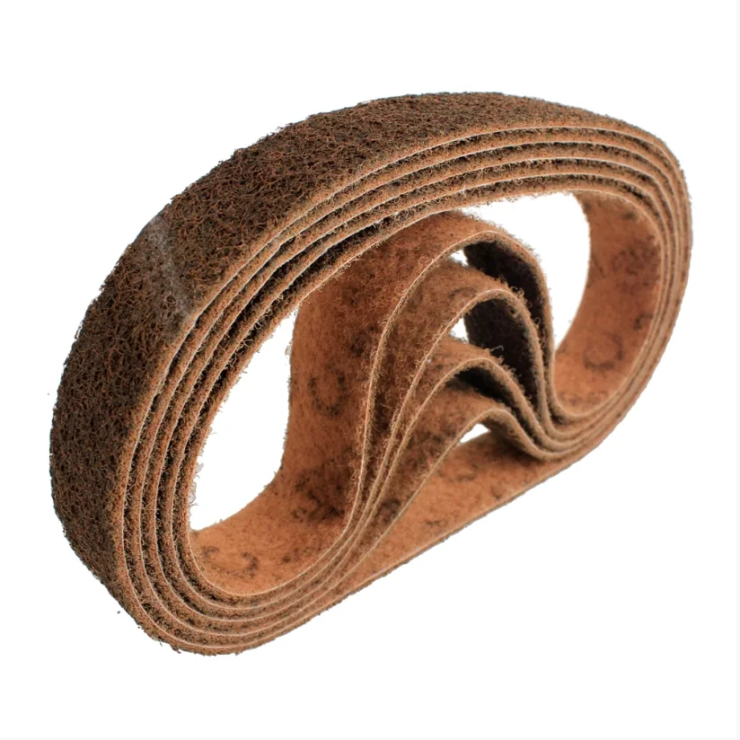 Non-woven nylon fabric sanding belt