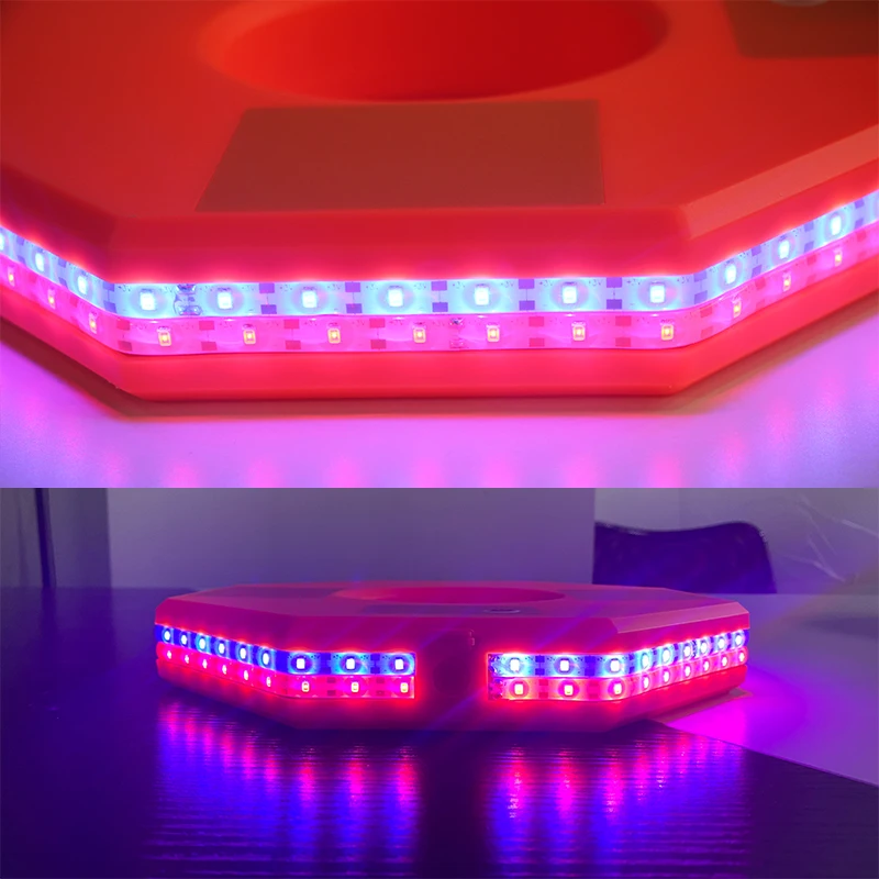Explosion proof barricade lights recording sound red blue led flash signal warning light beacon for traffic cone