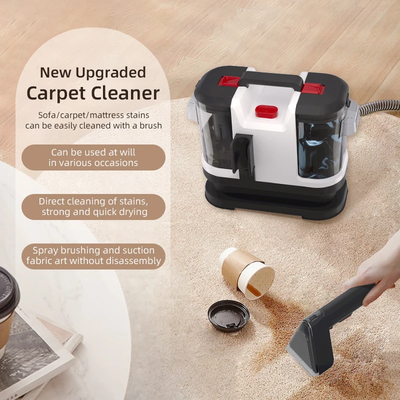 Household sofa carpet curtain fabric cleaning machine Dry and wet vacuum cleaner cloth cleaning machine carpet cleaning machine