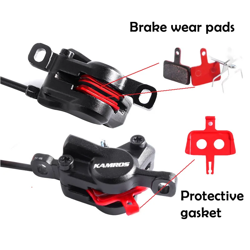 In-Stock Durable Hydraulic Disc Brake Mountain Bike Parts Bicycle Front Rear Hydraulic Brake Set