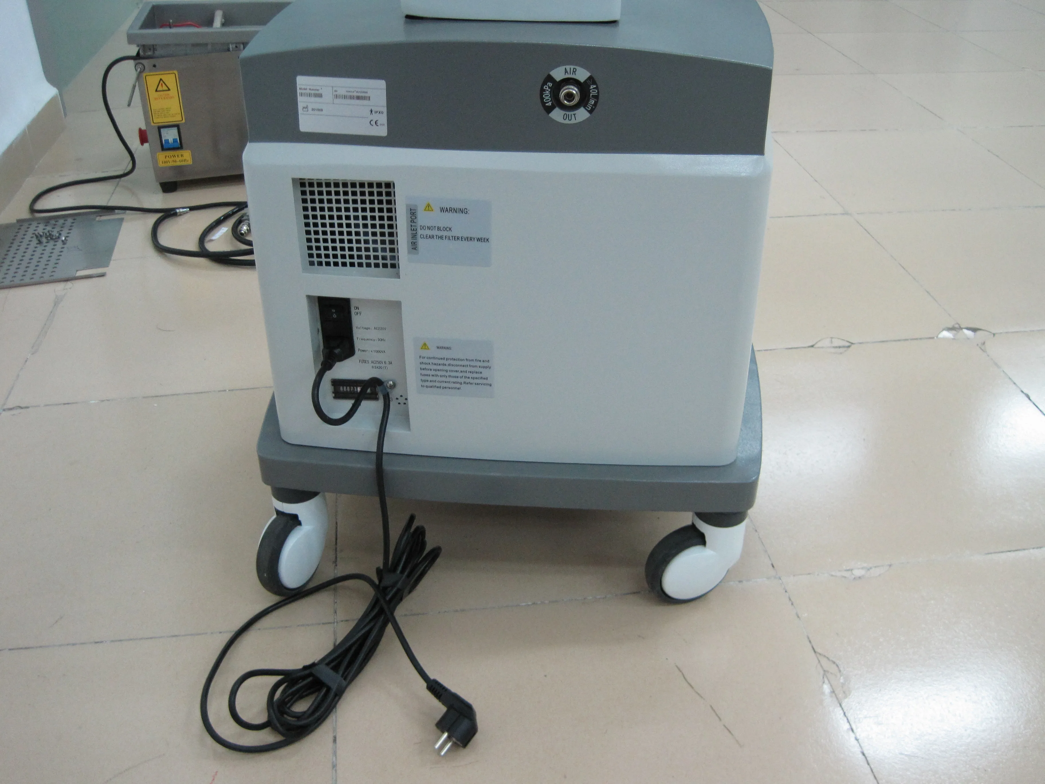 Integrated Scroll portable Silent Medical standard oilless oilfree oil free Air Compressor pump for medical instrument system