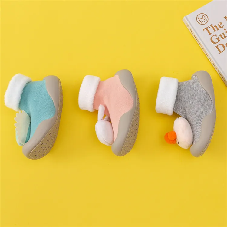 Custom logo sporty anti-slip breathable baby shoes socks and cheap babies trainers shoe sock