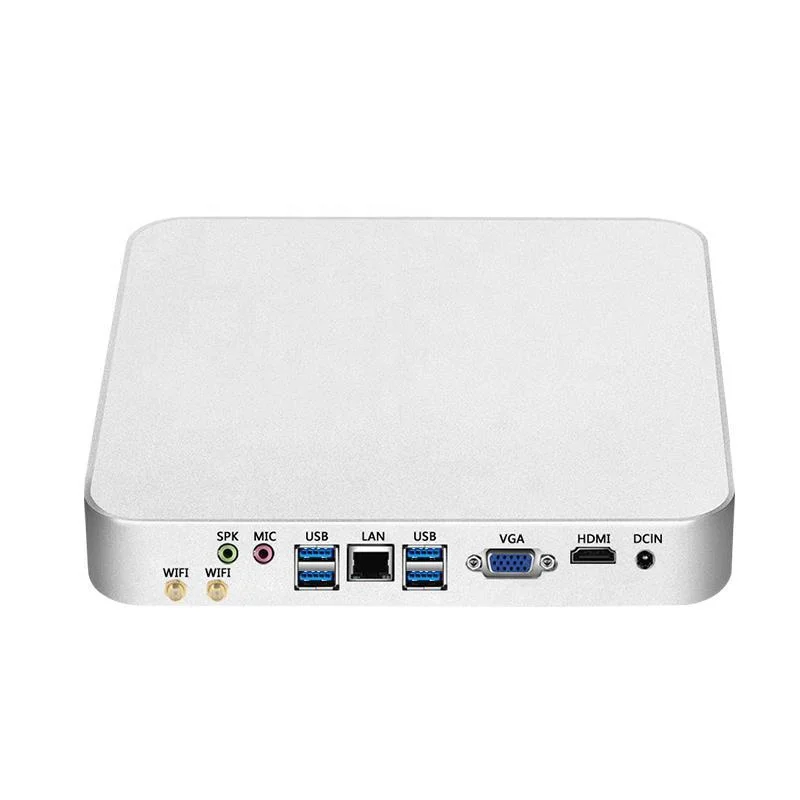  Компактный офисный мини-компьютер XCY Core i5 4200U i7 7500U 4K HTPC VGA USB WiFi Gigabit Ethernet Linux