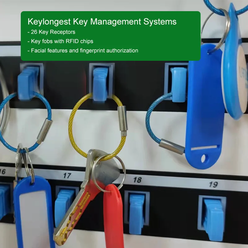 China LANDWELL Intelligent Office Solutions Key Management System K26 Touch Key Cabinet