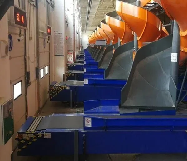 805401 Telescopic Belt Conveyor Truck Loading Conveyor