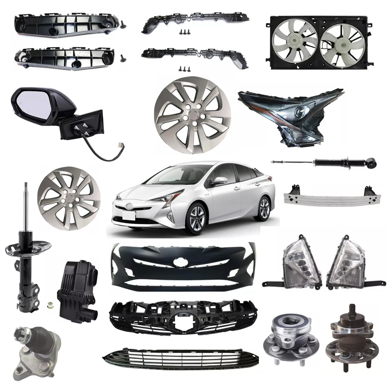 Uda For Toyota Prius 2016 New Accessories Parts Car Body Kit Front Bumper Kit Headlamp For Toyota Prius 50 ZVW50 2016