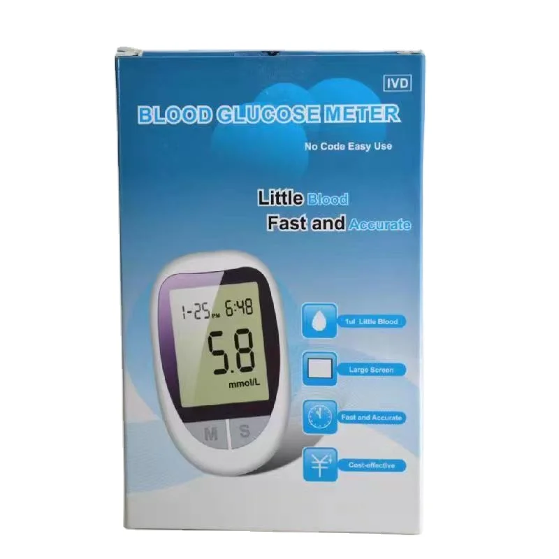 Smart Blood Glucose Monitor Ketones Sugar Test Strips Machine Blood Sugar Monitor