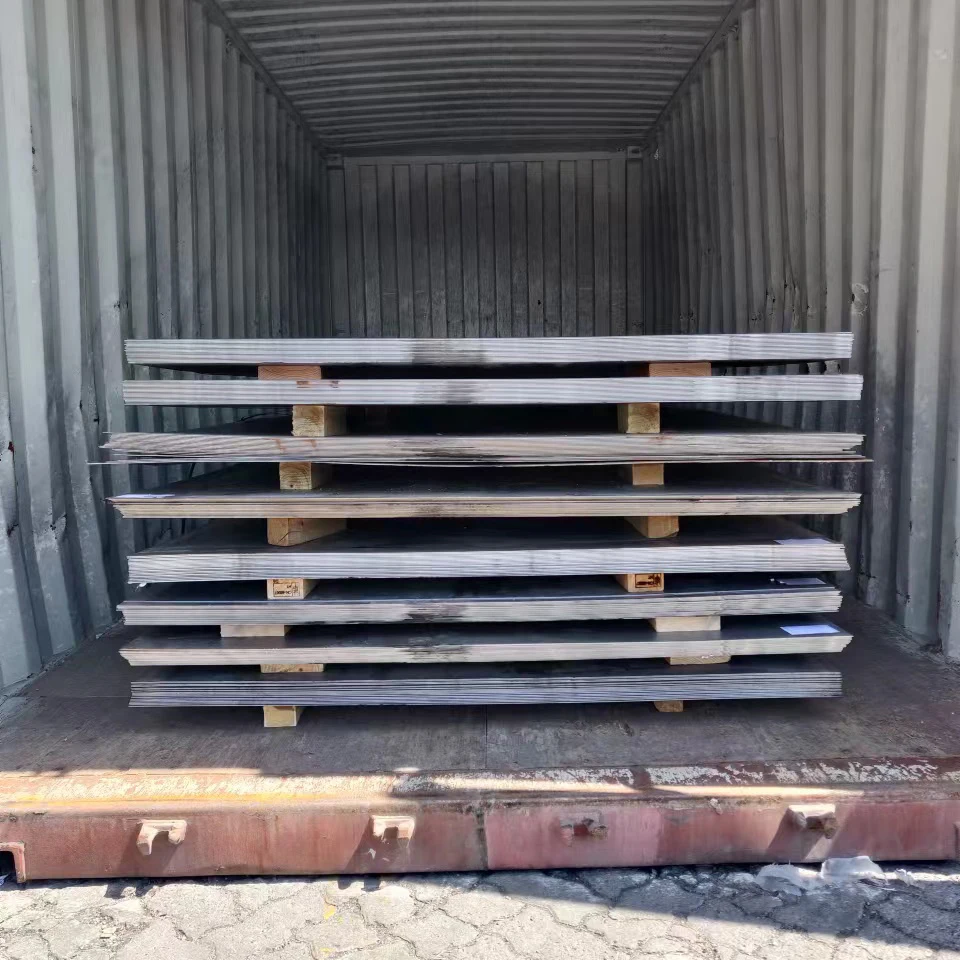 China Manufacturer Supply hot rolled steel Embossed Pattern Carbon chequered plate