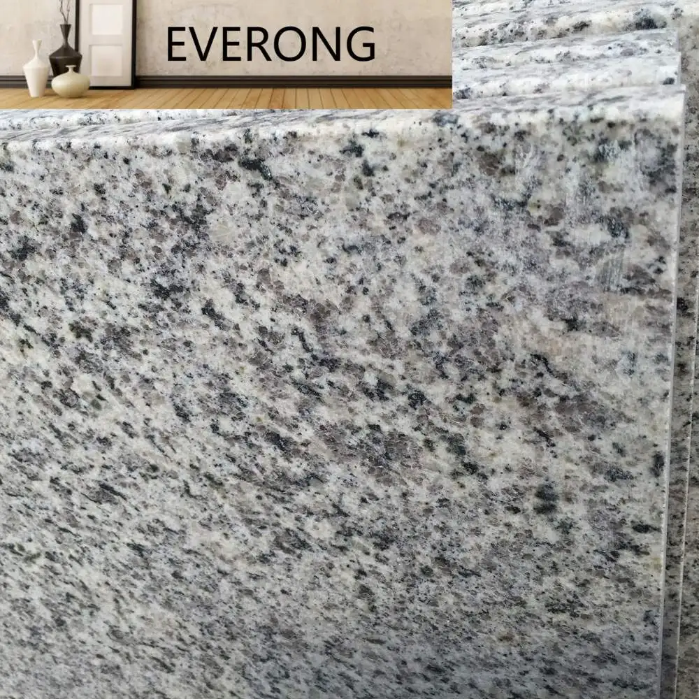 High Quality Low Price Natural Tiger Skin White Granite Stone Slab Light Grey G889 Tile