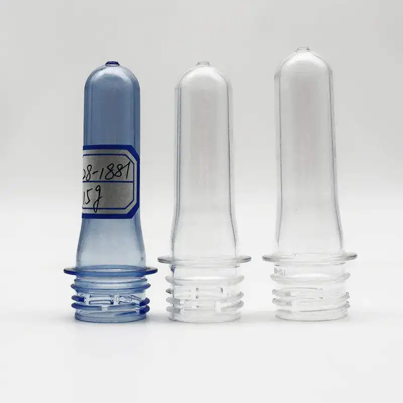 Custom transparent pet preform 500 ml 24 mm 28mm 30mm 38mm 48mm water bottle pet plastic preform for bottle
