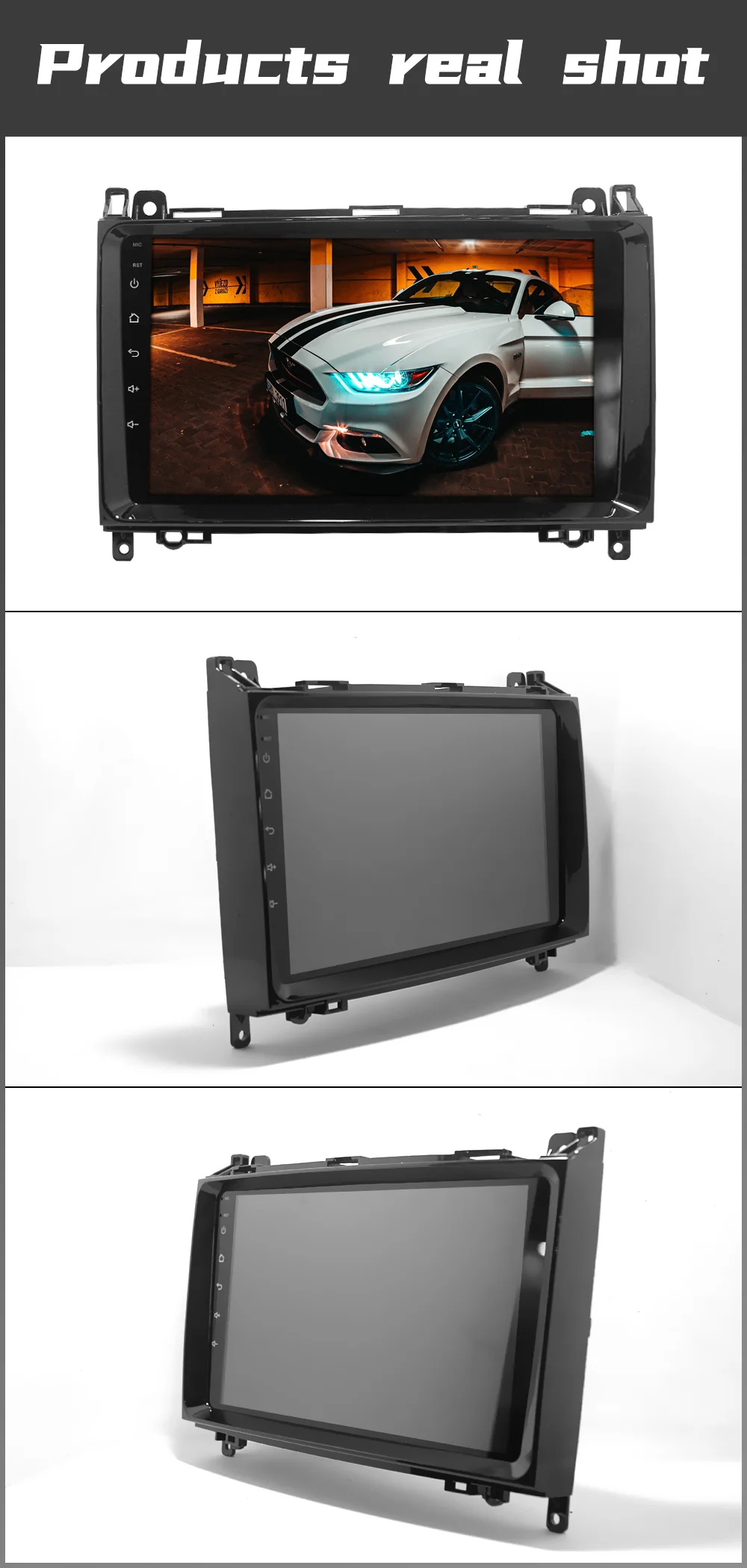 2+32GB 9 inch car radio for Mercedes Benz B200 A B Class W169 W245 Viano Vito W639 Sprinter W906 with Video output