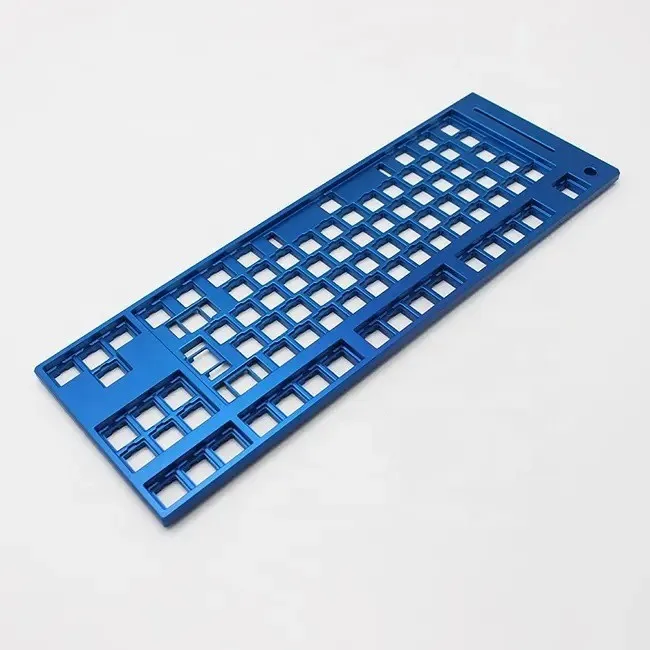 Cnc Milling Machining Anodizing Aluminum Cover Mechanical Aluminium Case Parts Service Mechanical Keyboard 98