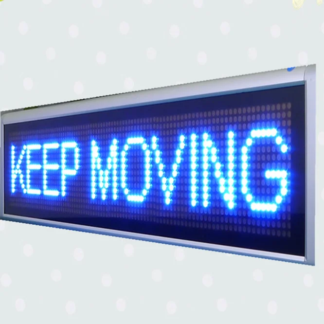 Outdoor P10 Scrolling Running Message Electronic LED Display/Text Scrolling/Moving/Running LED Display Panel