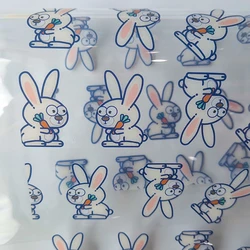 Custom 18*53 Inch Printed Clear Jelly Vinyl TPU Clear Craft Vinyl TPU Printed Clear Vinyl