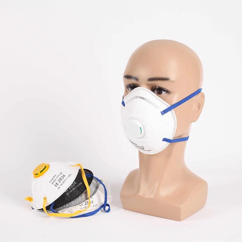 Protective FFP1 FFP2 FFP3 Facial Mask Anti-Virus Dust Foldable Cup Type Face Mask logo custom with valve