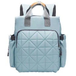 Innovative Large Capacity Waterproof Portable Baby Geometric Patterns Diaper Bag