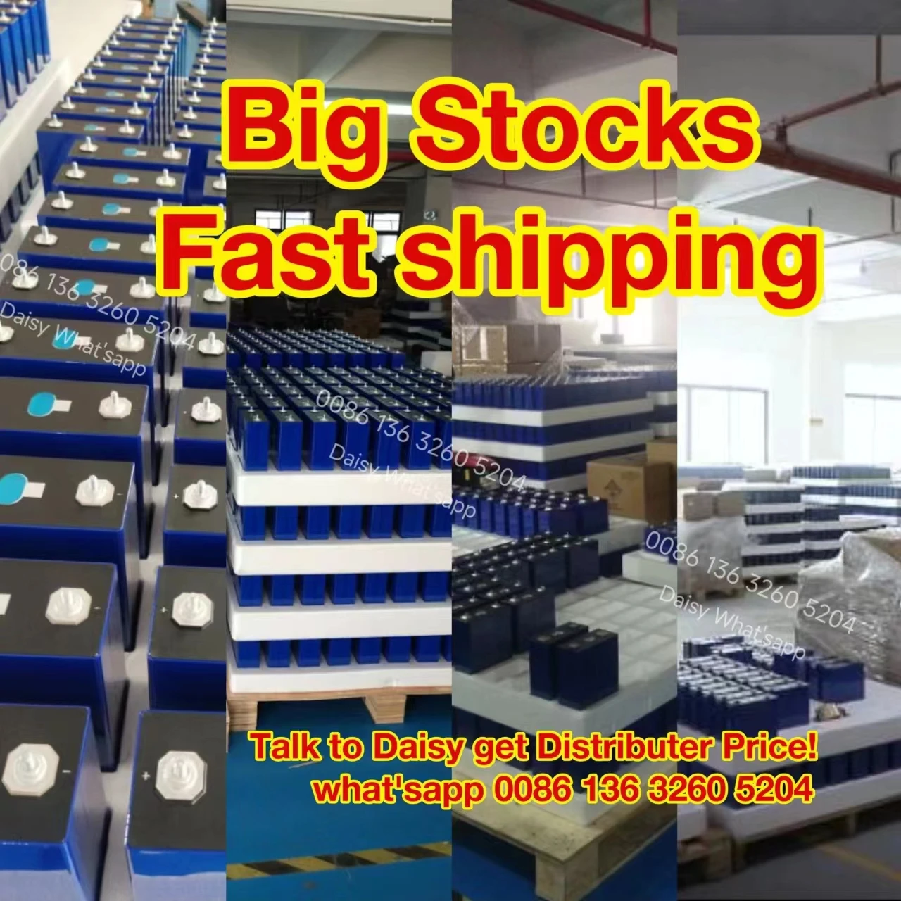 Docan shop Grade A CATL 3.2V 302Ah 340Ah Lifepo4 battery packs byd solar power docan Tech lifepo4 310ah 330Ah MB31