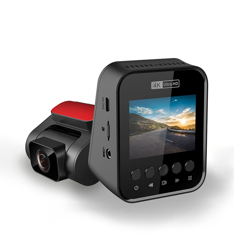 Top quality latest 2.31 inch SONY STARVIS IMX415 HD 4k 2160p car dvr  car black box wifi GPS dual lens front and rear  dash cam