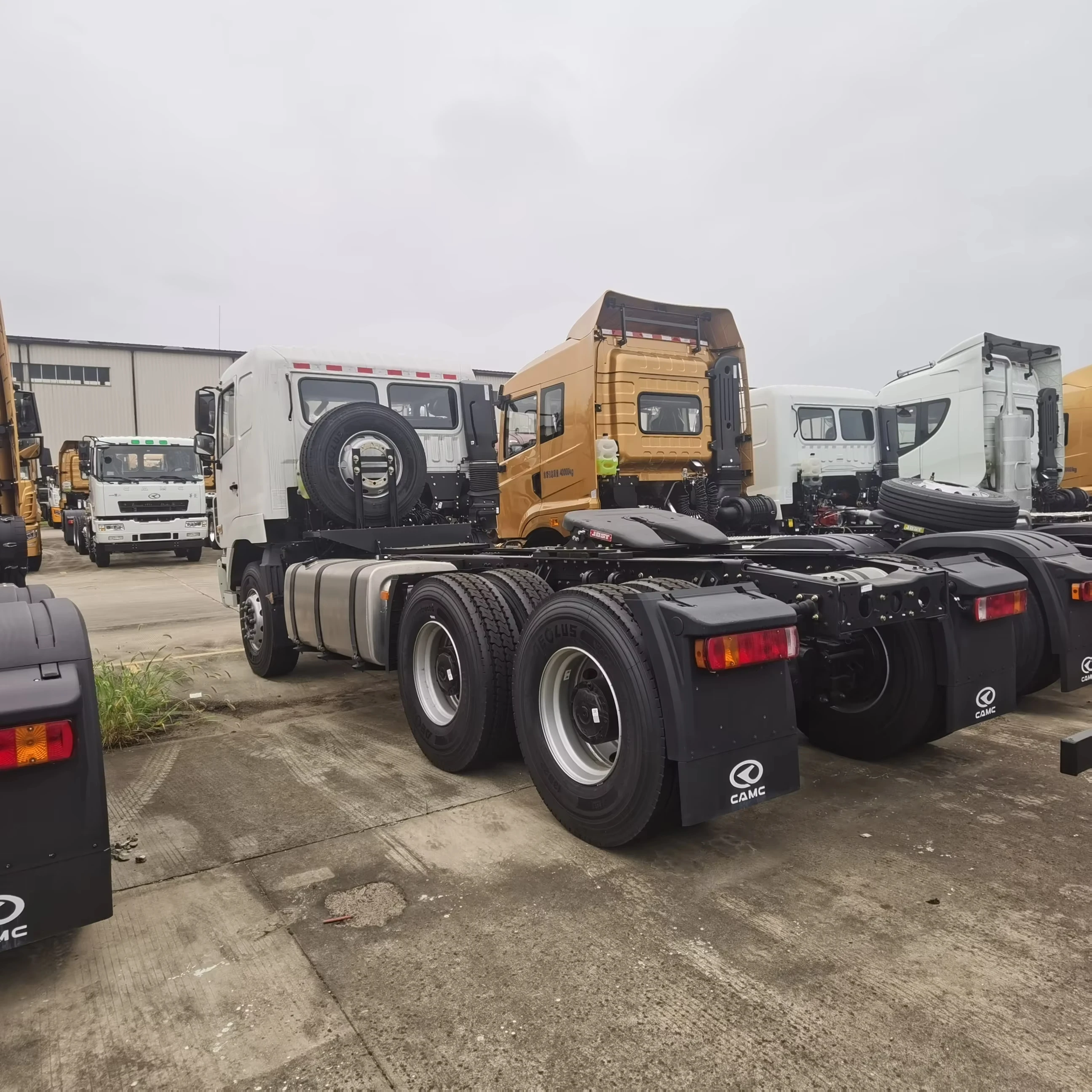 CAMC Brand New Heavy-Duty 6x4 Prime Mover Tractor Truck Euro 5 Emission Manual Used 6x6 Sale Express Mail Courier Service