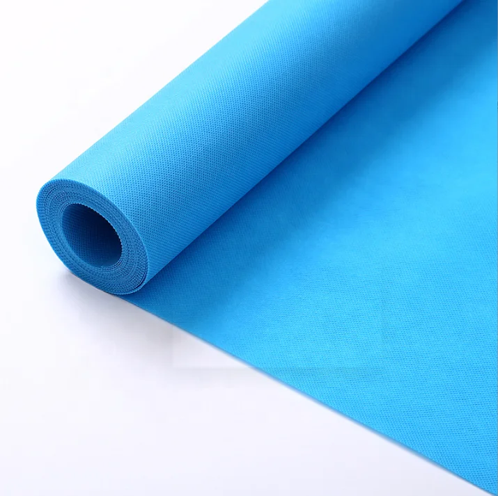 Environmentally friendly recycled polyester spunbonded non-woven shopping bags recycled materials are not woven make cloth rolls