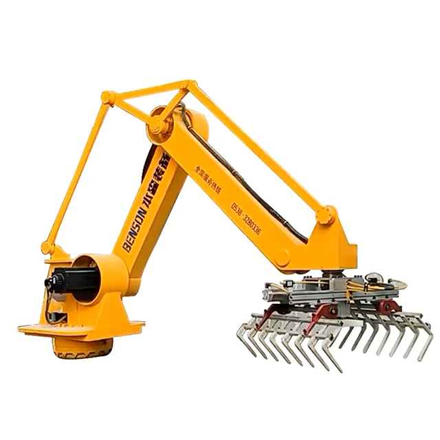 Handling and loading four-axis robot arm Automatic robot palletizer arm carton stacker arm machine