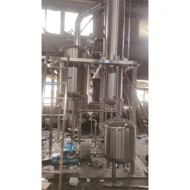 Professional Falling Film Evaporator For Juice And Paste With CE Certificate