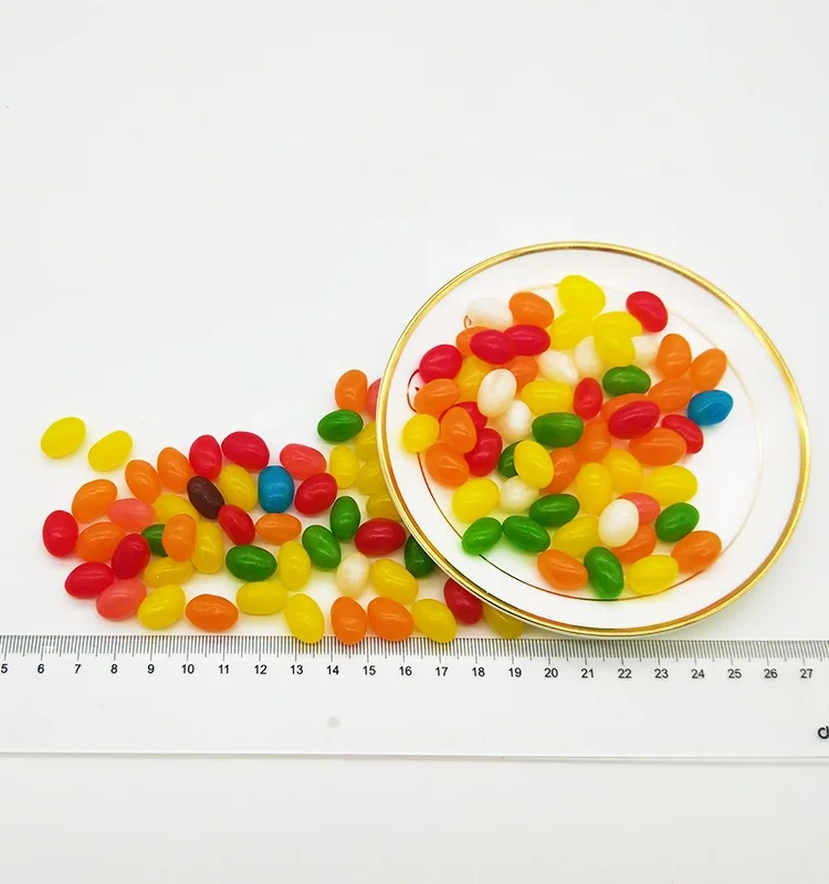 Factory Cheap Price Crispy Fruity Jelly Bean Candy