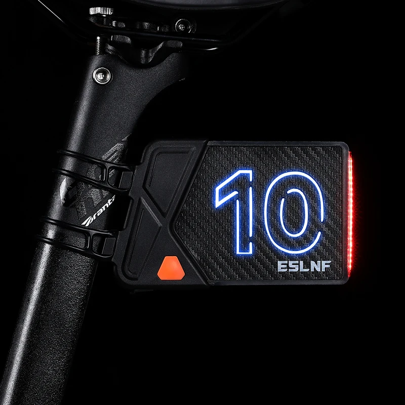 Universal Bicycle LED Flashing Racing Number Plate Bike Plate Light