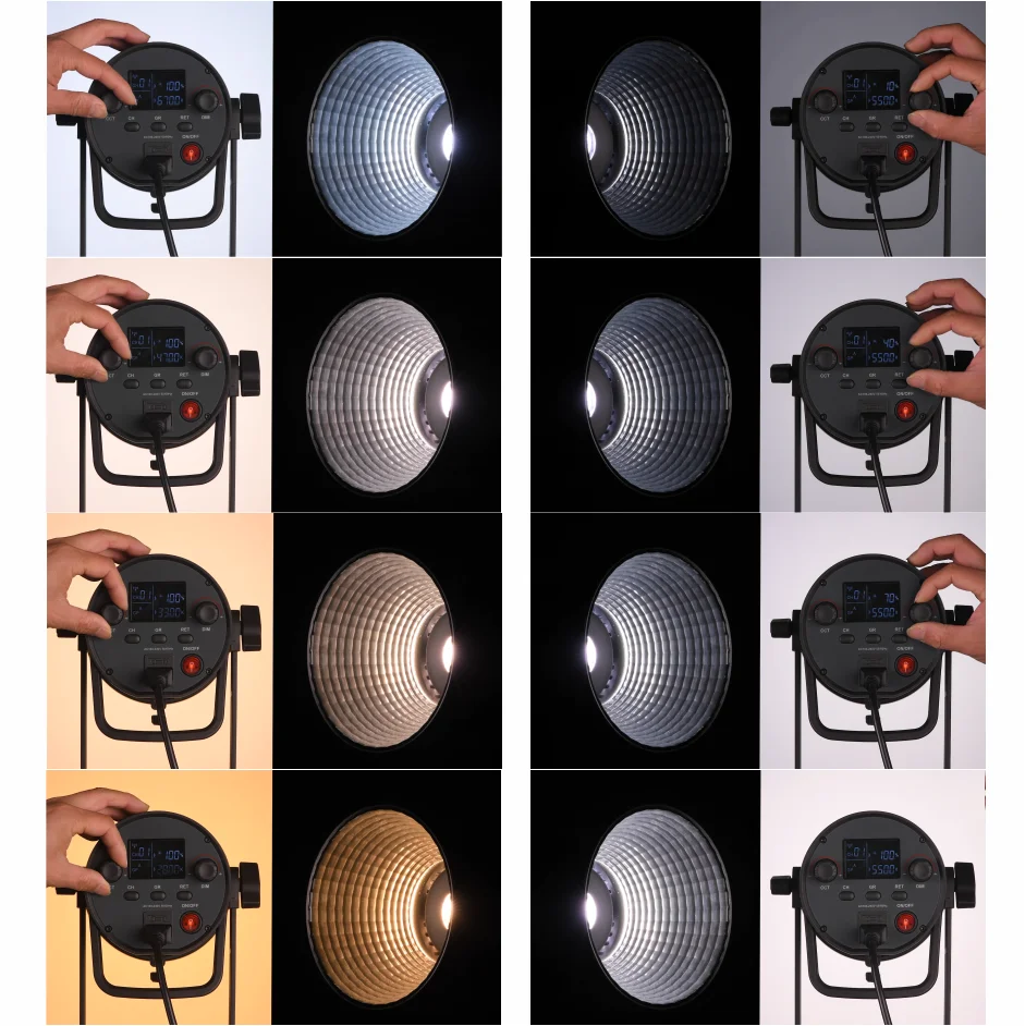 150/200/300/400w Bowens Mount filming continuous Photography 5700k led studio video light lighting equipment