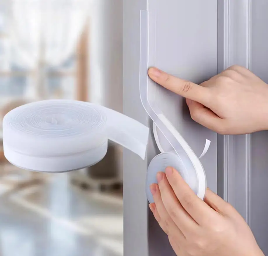 Hot Seller Weather Stripping Door Seal Door Draft Stopper Shower Window Seal  Adhesive Silicone Seal Strip