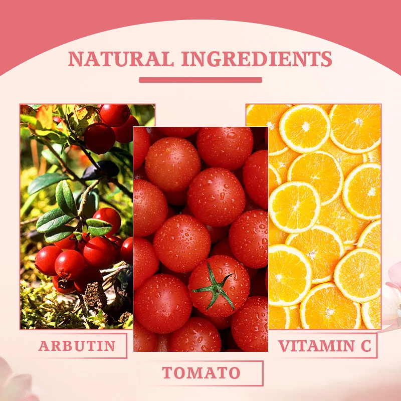 OEM Custom Natural Organic Beauty Products Skin Whitening Cream Exfoliating Handmade Soap Korean Tomato Skin Care Set For Women