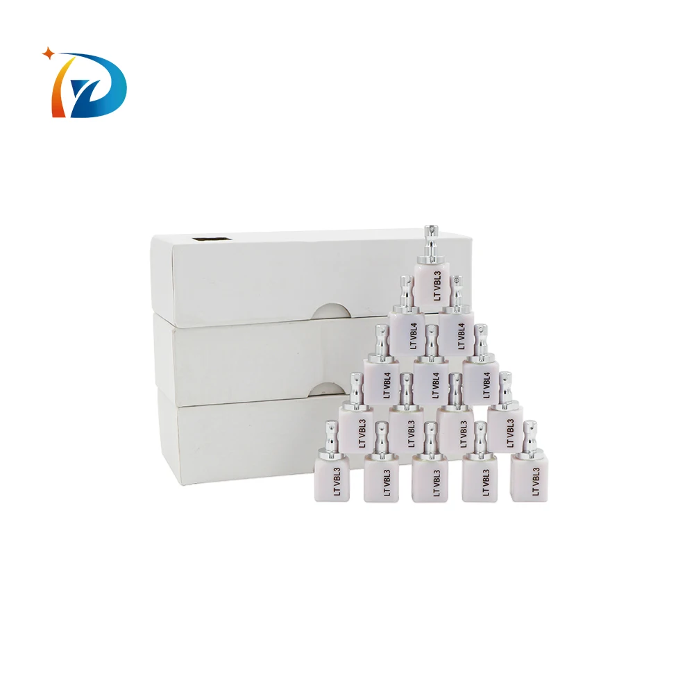 Lithium Disilicate Cerec Blocks LT/HT Glass Ceramic for CAD CAM Sirona