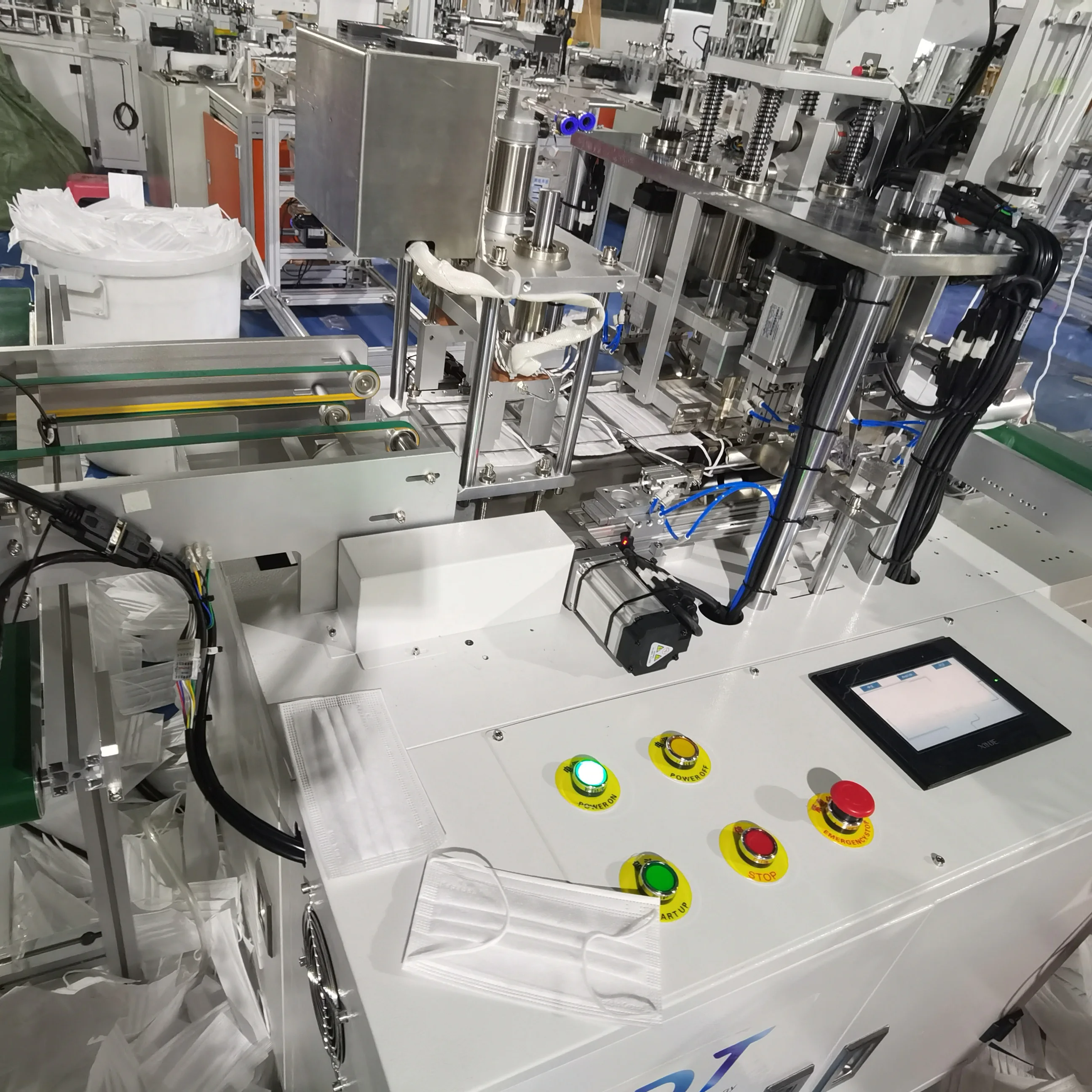 Full Automatic High Speed Disposable Face Maskes Machine Dust Mask Making Machine