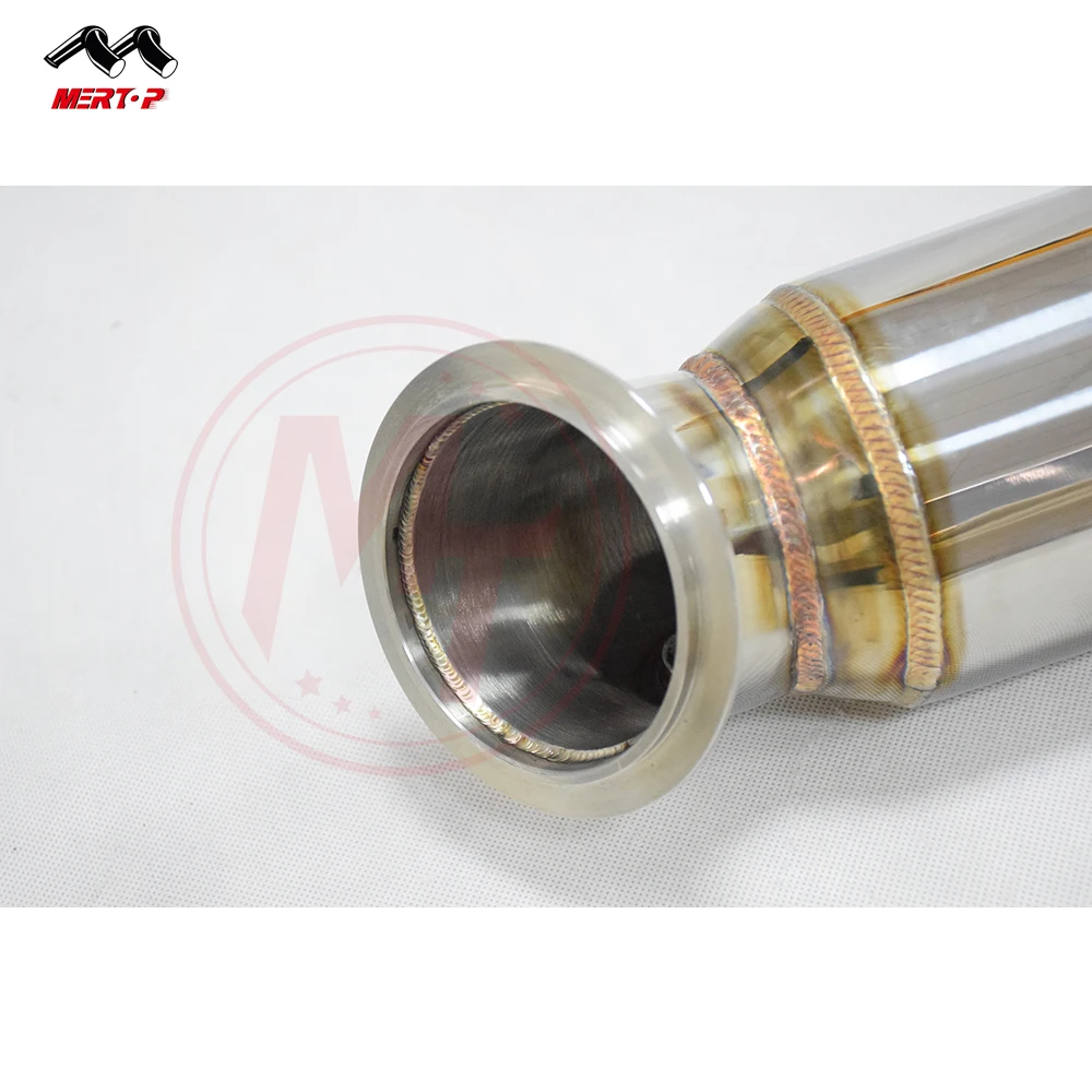 Mertop SS304 catless performance down pipe для M135i F20 / F21 M235i F22 M2 F87 2016 +