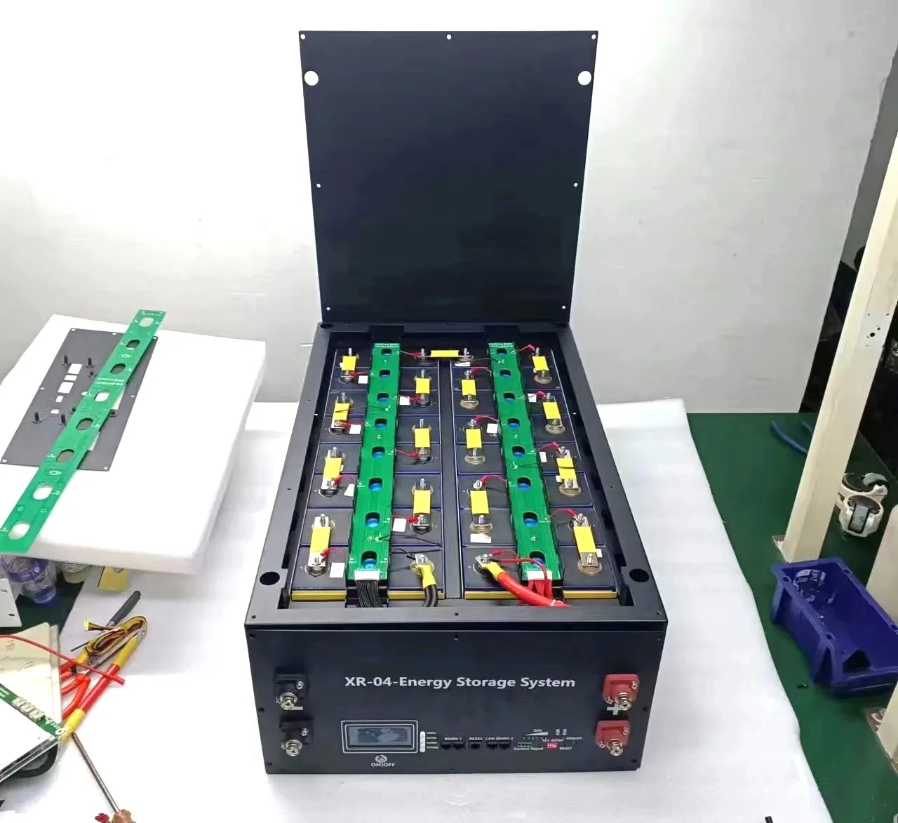 XR04 48V280AH Солнечнаядомашняя батарея для хранения энергии LiFePO4 аккумуляторный блок/корпус комплект «сделай сам» BMS 280AH