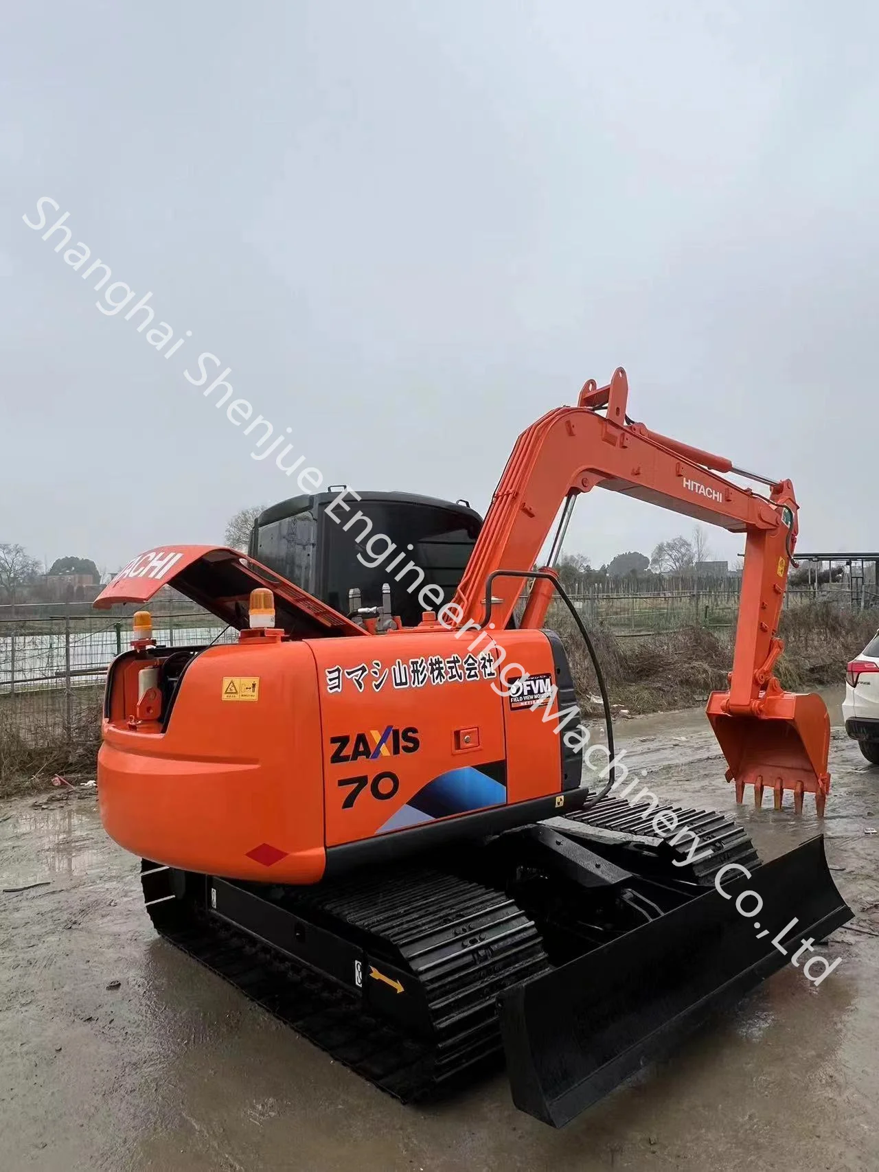 Multi Hot sale high quality hydraulic tracked used excavators hitachi70 mini excavator used machine in shanghai