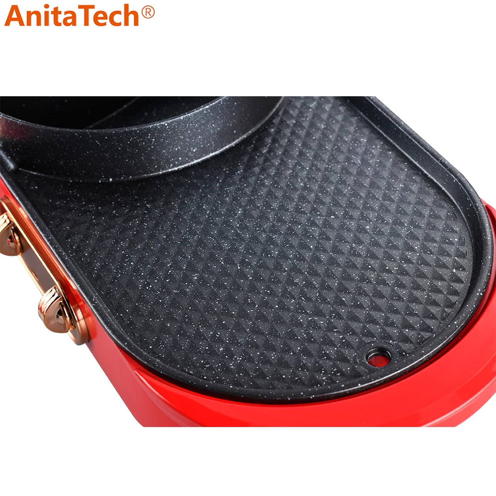 BBQ Grill Indoor Electric Barbecue Grills Korea Nonstick Electric Grill With Hot Pot