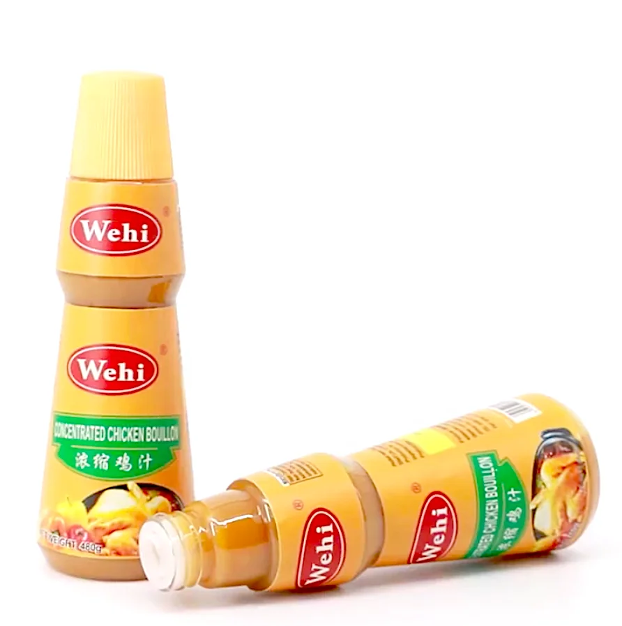  480g Bottle Packaging Flavored Condiment Chicken Juice Liquid Seasoning With Halal