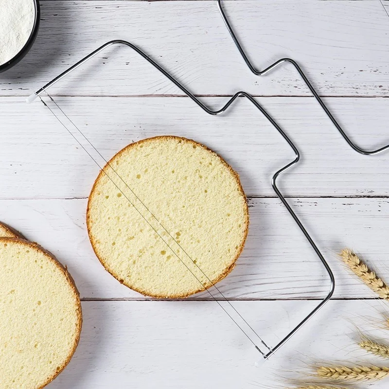 выпечки инструменты ячеистая сеть нержавеющей стали 14 дюймов нож для разрезания торта уравнитель slicer